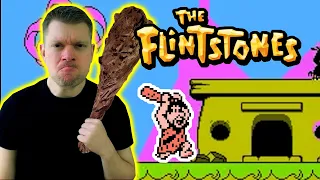 FLINTSTONES NES Games - Surprise at Dinosaur Peak & Rescue of Dino and Hoppy - The Irate Gamer