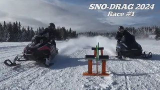 Snowmobile Drag Race - 2024