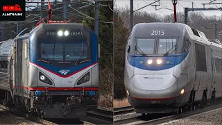 Amtrak ACS-64 & Acela K5LA Horn Compilation!! | ALMTrains