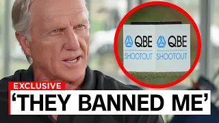 Greg Norman Is PISSED That He Can't Play In The QBE Shootout..