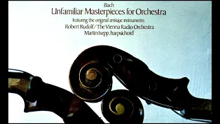JS Bach / Robert Rudolf, 1965: Unfamiliar Masterpieces for Orchestra - Westminster Gold WGS-8207