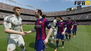 FIFA 15 in 2023 - Barcelona vs Real Madrid | El Clásico Match