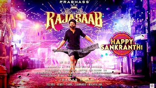 #prabhas l Rajasaab movie title announcement ll Happy sankranthi ll