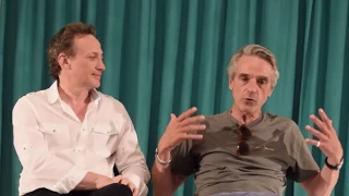 Jeremy Irons Speaks at our Masterclass