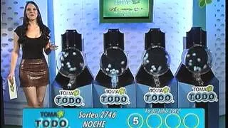 Sorteo Toma Todo # 2746 del 16 de Julio de 2012 (Noche)