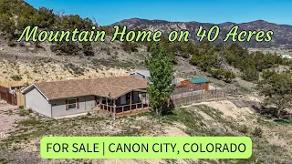 Ranch-Style Home on 40 Acres in Canon City, Colorado