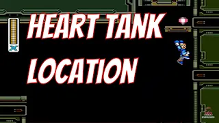 Spark Mandrill Heart Tank Location - Megaman X Guide