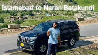 Islamabad To Naran Batakundi Traveling Vlog No 02