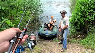 УЛЬТРАЛАЙТ РЫБАЛКА ЛЕТОМ!!! ВОДА КИПИТ ОТ РЫБЫ на Северском Донце