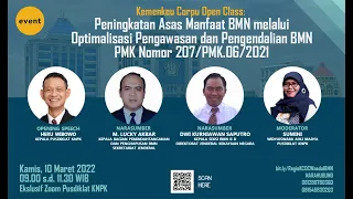 KCOC - Peningkatan Asas Manfaat BMN melalui Optimalisasi Pengawasan dan Pengendalian BMN