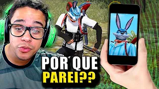 PQ PAREI DE JOGAR FREE FIRE!! VALEU A PENA??