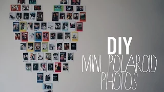 DIY MINI POLAROID PICTURES & HEART