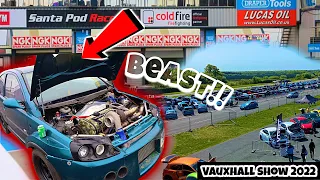 VAUXHALL SHOW 2022!! AT SANTA POD THIS BIG TURBO CORSA C IS PURE INSANITY!!