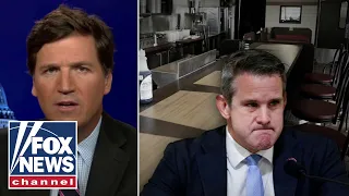 According to Tucker's sources Adam Kinzinger was caught crying in strange location