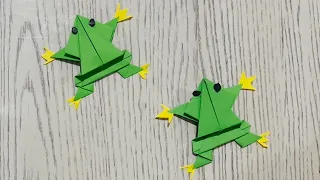 How to Make a Beautiful Paper Frog? DIY Craft Guide #art #craft #video