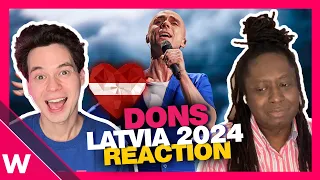 🇱🇻 Latvia Eurovision 2024 Reaction | Dons "Hollow" (Live at Supernova)