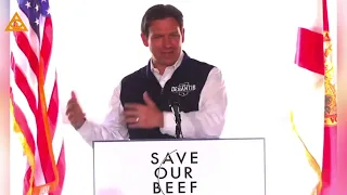 Florida Governor Ron DeSantis signs bill banning lab-grown meat in Florida.