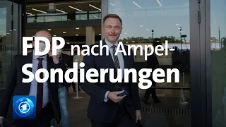 FDP vor Entscheidung über Ampel-Koalitionsverhandlungen