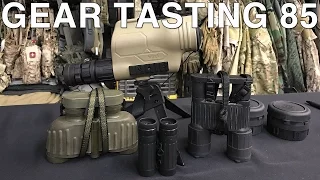 Binocular Talk and Improvised Weapons while Traveling - Gear Tasting 85