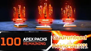 OPENING 100 APEX PACKS! WILL I GET MY FIRST HEIRLOOM?!