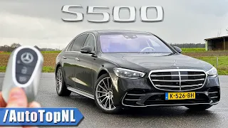 2021 Mercedes Benz S class S500 REVIEW on AUTOBAHN [NO SPEED LIMIT] by AutoTopNL