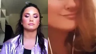 Sorry not sorry cover smule feat demi lovato 😍