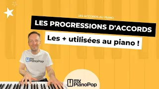 Les progressions d'accords LES PLUS UTILISÉES AU PIANO