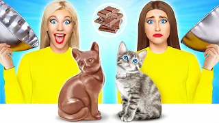 Челлендж Шоколадная еда vs. Настоящая еда #5 от Multi DO Challenge