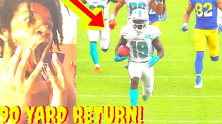 DOLPHINS VS RAMS REACTION LOS ANGELES RAMS VS MIAMI DOLPHINS HIGHLIGHTS WEEK 8 NFL 2020