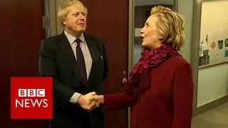 Gaffes and glory: Boris Johnson abroad - BBC News