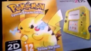 Pokemon Special Pikachu Edition 2DS Console Unboxing