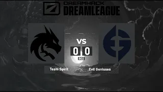 Team Spirit vs. Evil Geniuses - DreamLeague Season 20 | BO2 Group Stage 1 @4liver #dreamleague