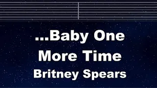 Practice Karaoke♬ ..Baby One More Time - Britney Spears 【With Guide Melody】 Instrumental, Lyric, BGM