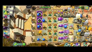 Level 94 in Plants vs Zombies 2 ;Pyramid of Doom - Endless Zone ! Power Snow