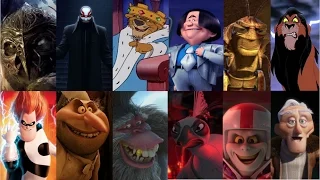 Defeats of My Favourite Animated Movie Villains Part I