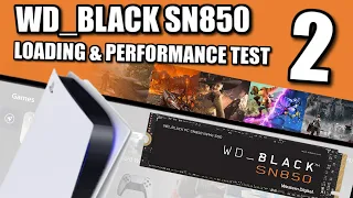 WD Black SN850 SSD vs PS5 Internal SSD Comparison Test