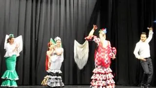 VOY A SACARLA A BAILAR. SEVILLANAS DE QUITE. Academia de Baile Flamenco "Inma Mera"