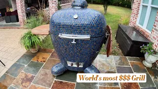 In depth review of the World's Most Expensive Charcoal Grill, the Komodo Kamado, "Big Bad 32"