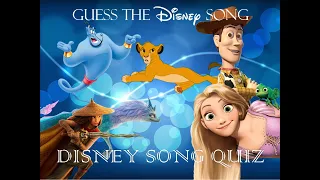 Guess the Disney Song | 30 Songs Quiz | English