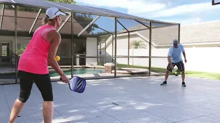 Ball Bounce Demonstration On Ultra Base Court Panels