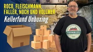 Roco, Fleischmann, Faller, Noch und Vollmer - kellerfund unboxing