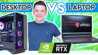 RTX 3060 Gaming PC vs RTX 3060 Laptop! [The IN STOCK Gaming Solution in 2021? - ft. MSI GF65 Thin]