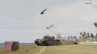 GTA 5 - Trevor's Five Star TANK RAMPAGE!!