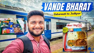 My travel experience in Sabarmati Jodhpur Vande Bharat express with Non veg food review