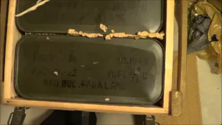 Unboxing military surplus ammunition