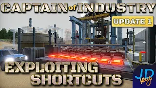 Early Unlocks with Shortcuts 🚛 Ep2 🚜 Captain of Industry  Update 1 👷 Lets Play, Walkthrough