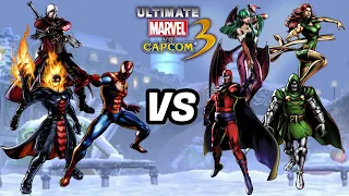 UMVC3 PARSEC - SPIDER-MAN/DORMAMMU/DANTE VS MAGNETO/MORRIGAN/DOCTOR DOOM/PHOENIX!