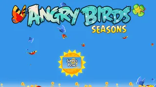 Angry Birds Seasons. Summer Pignic. Best. Winning on the first try. Passage from Sergey Fetisov