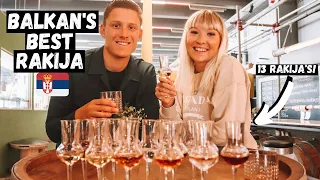 We Tried 13 UNBELIEVABLE Rakija's in Belgrade! SERBIA Has the BEST Rakija in the BALKANS!