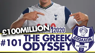 HUGE RECORD TRANSFER! | Part 101 | THE GREEK ODYSSEY FM20 | Football Manager 2020